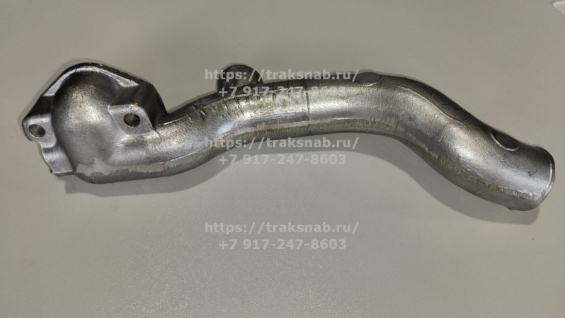 Патрубок водяного насоса алюминий Д-240 — 3