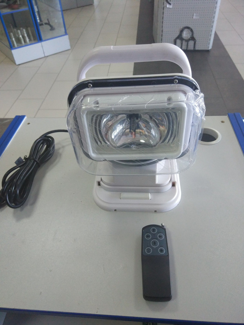 ФАРОИСКАТЕЛЬ 12/24v, 55W Ксенон,пульт д/у,цвет белый — 1